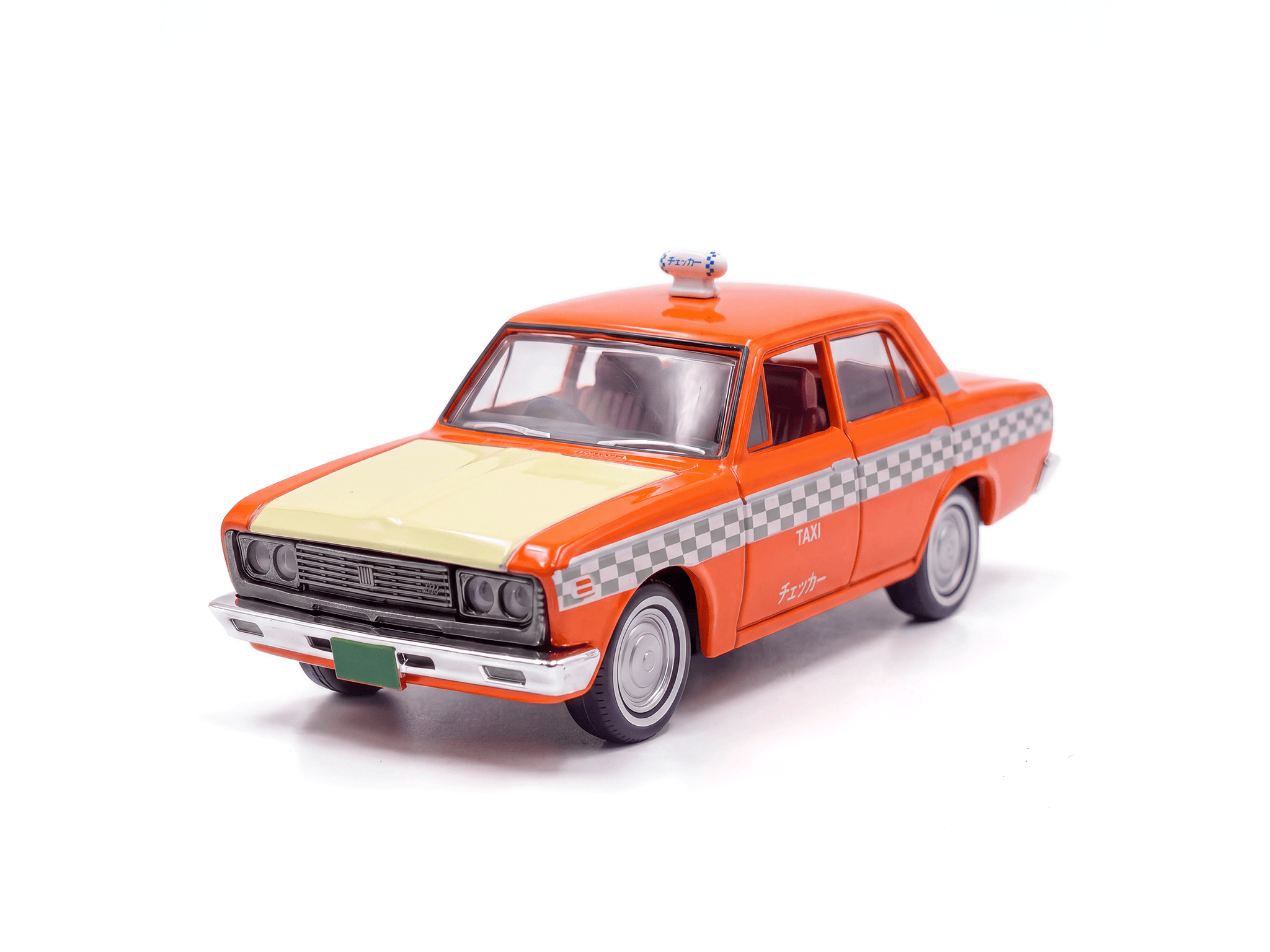 Toyopet Crown Taxi Checkered Cab